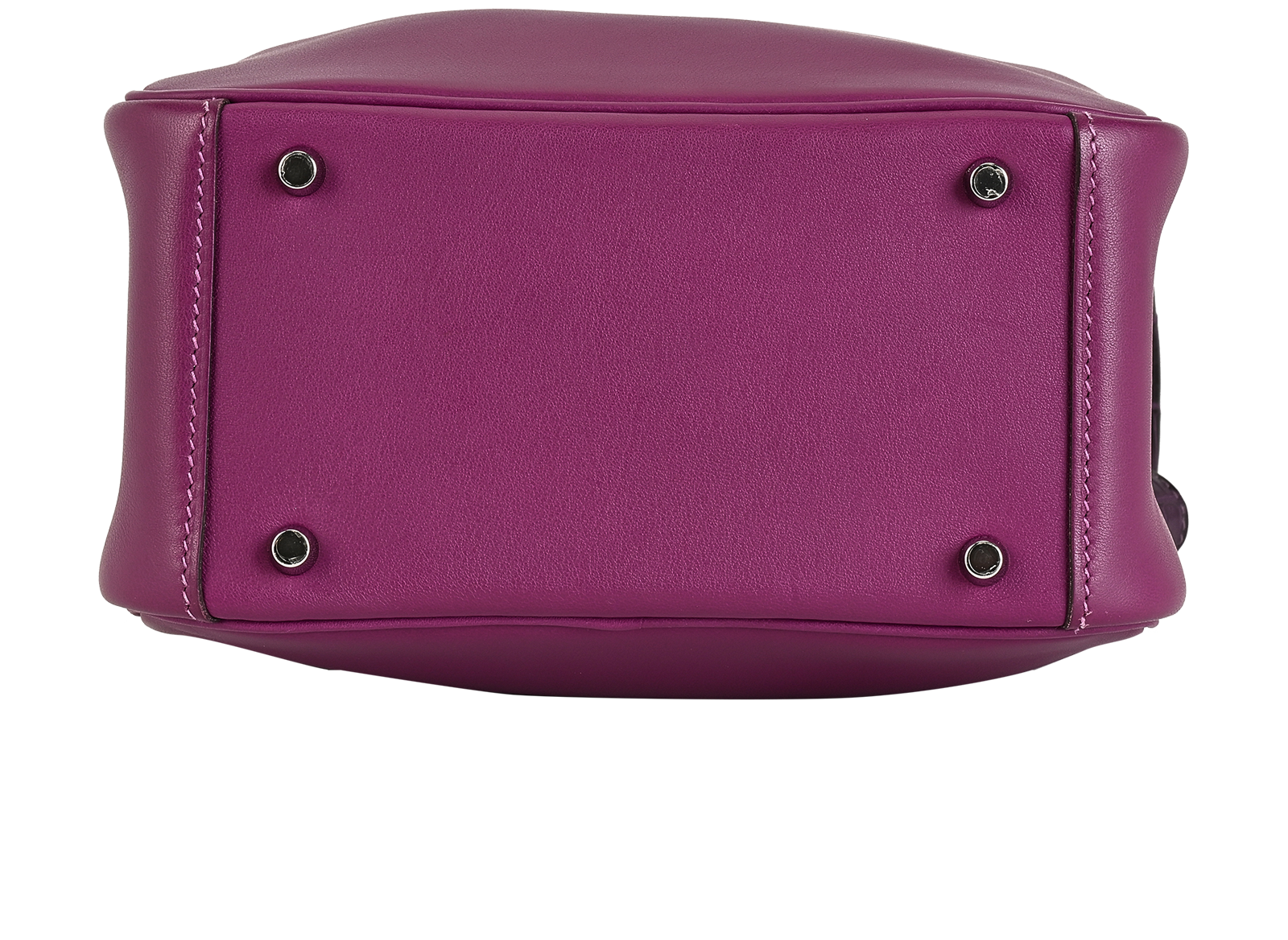 Mini Touch Lindy 20 In Swift/Alligator Anemone, &pound;8,500, Handbags, Purple, Leather, Top view
